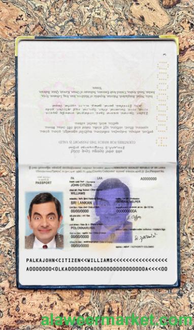 Sri Lanka passport photo look